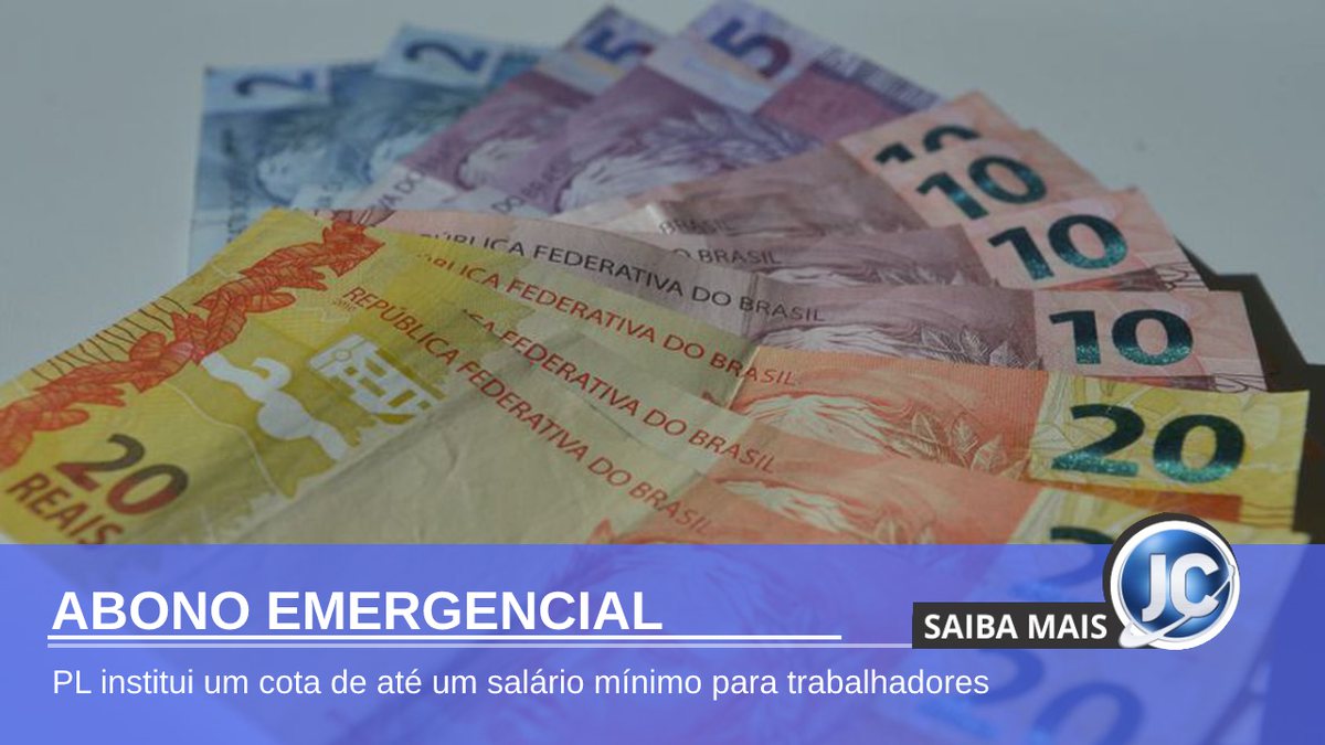 ABONO emergencial: PL cria pagamento de um salário mínimo para famílias