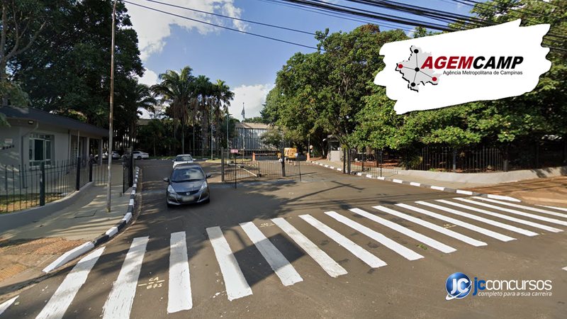 Portaria da Agência Metropolitana de Campinas, no interior paulista