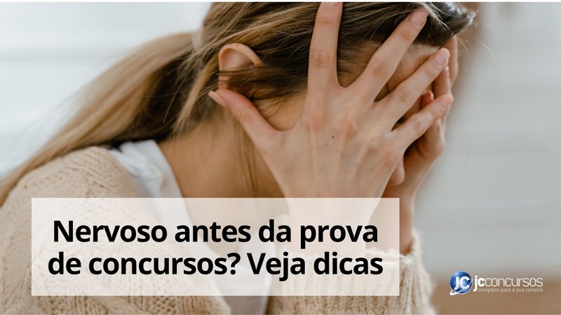 Ansiedade antes da prova de concursos públicos