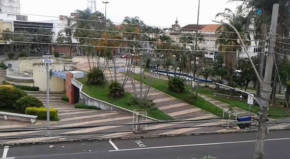 Vista da cidade de Araguari MG - Divulgação