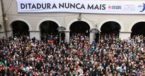 Artistas, intelectuais, e lideranças políticas se reúnem para defender a democracia e o processo eleitoral - Agência Brasil - Ato pela democracia em SP