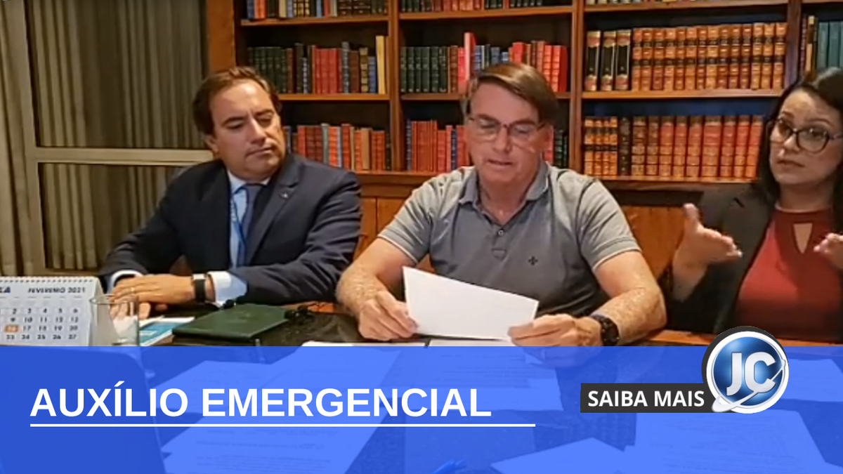 "Novo auxílio emergencial deve ter o valor de R$ 250 e será pago em março" promete Bolsonaro