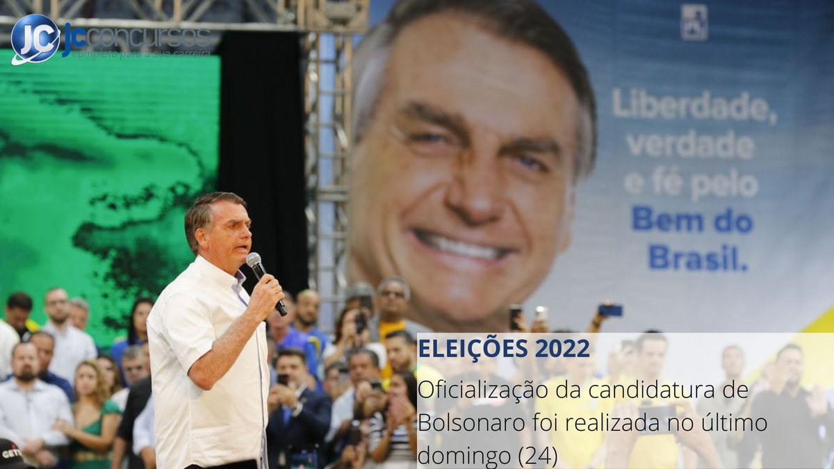 Bolsonaro durante evento do PL - Agência Brasil