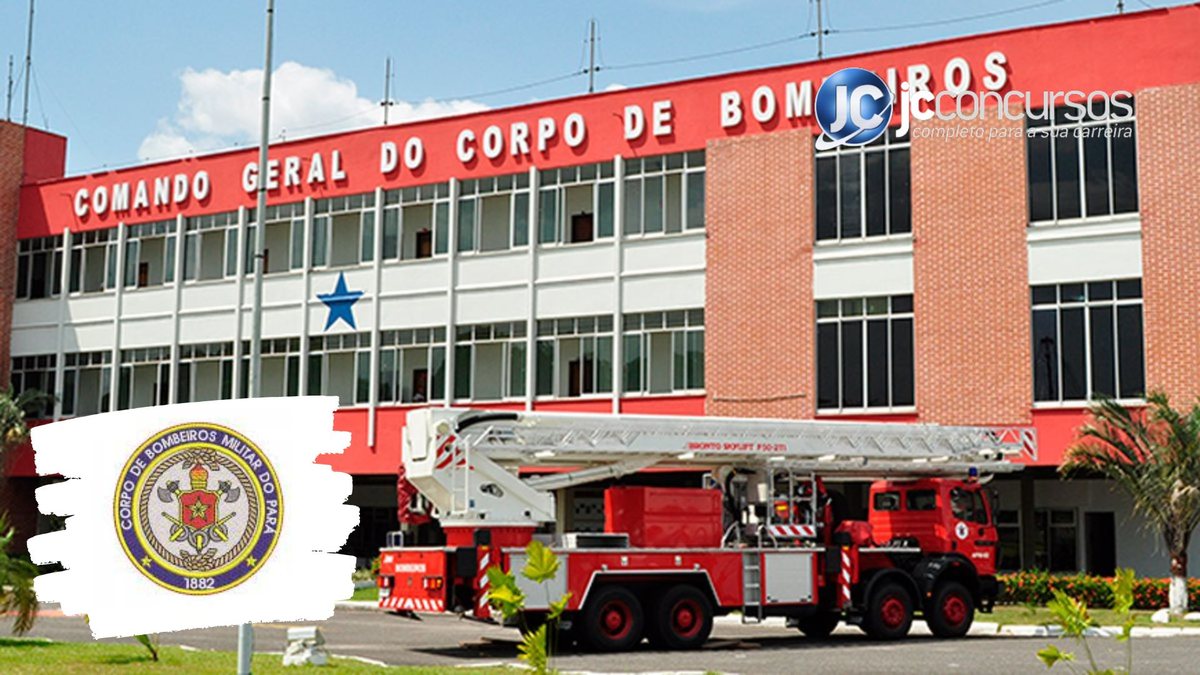 Concurso dos Bombeiros PA: prédio do Comando Geral do Corpo de Bombeiros Militar do Estado do Pará