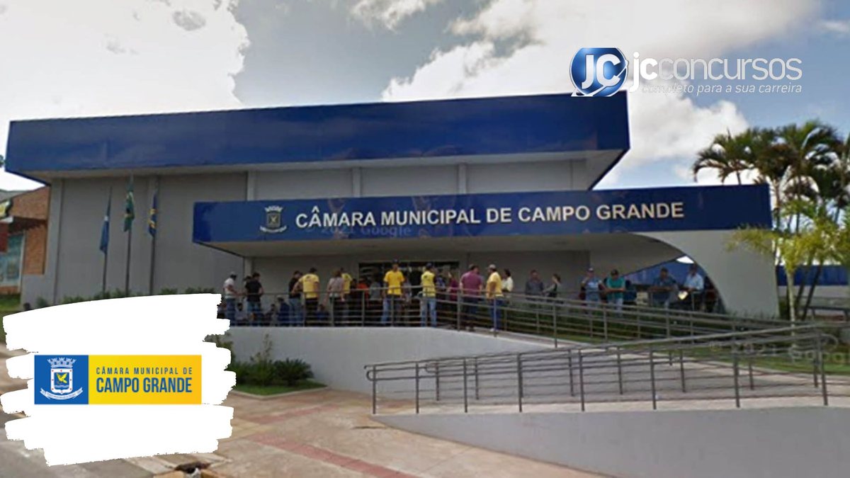 Concurso Câmara Campo Grande MS contará com até 40 vagas, segundo presidente