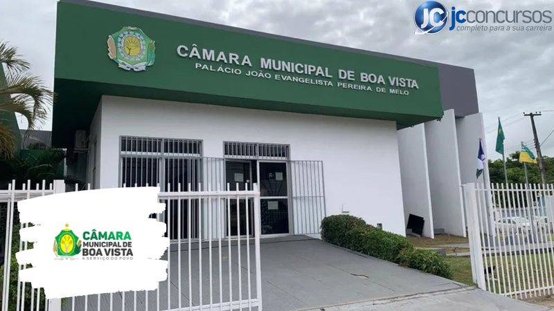Concurso Câmara de Boa Vista RR é autorizado, com 140 vagas imediatas e cadastro reserva
