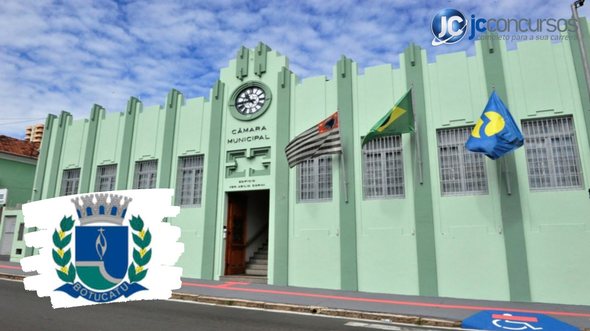 None - Concurso Câmara de Botucatu SP: sede da Câmara de Botucatu SP Divulgação