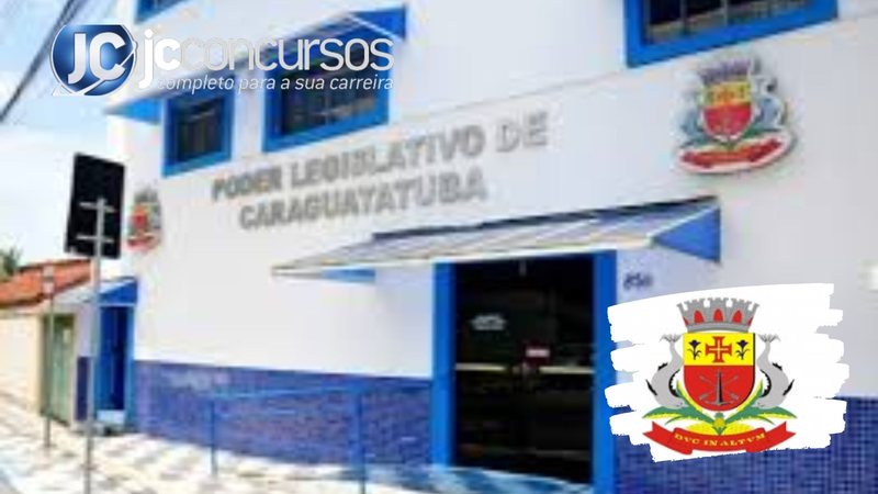 None - Concurso Câmara de Caraguatatuba SP: sede da Câmara de Caraguatatuba SP Divulgação