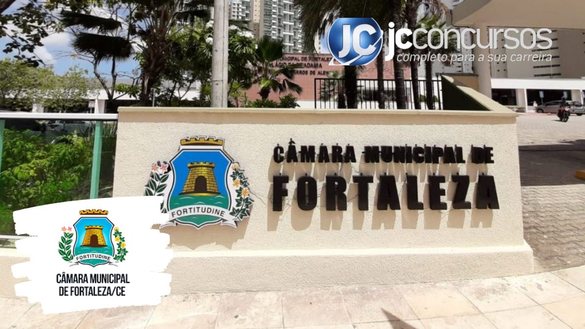 None - Concurso Câmara de Fortaleza CE: reunião de líderes Divulgação Câmara Fortaleza