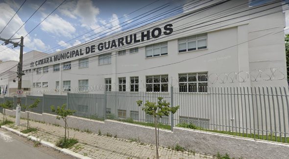 None - Concurso Câmara de Guarulhos SP: sede da Câmara de Guarulhos: Google Maps