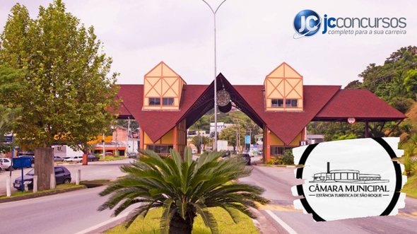 None - Concurso Câmara de São Roque SP: sede da Câmara de São Roque SP divulgação