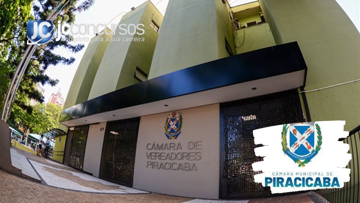 None - Concurso Câmara Piracicaba SP: sede da Câmara Piracicaba SP: Divulgação