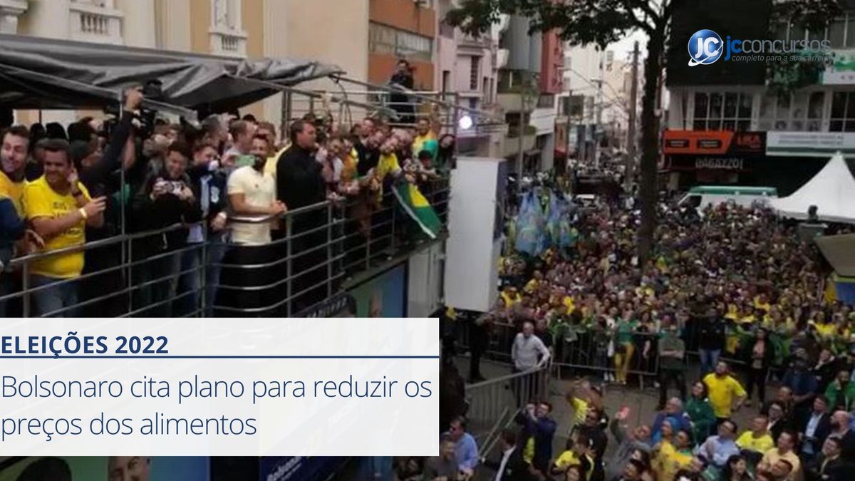 Comício do candidato Jair Bolsonaro