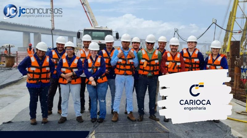 Trainee na Carioca Engenharia com salário de R$ 8,5 mi - Divulgação
