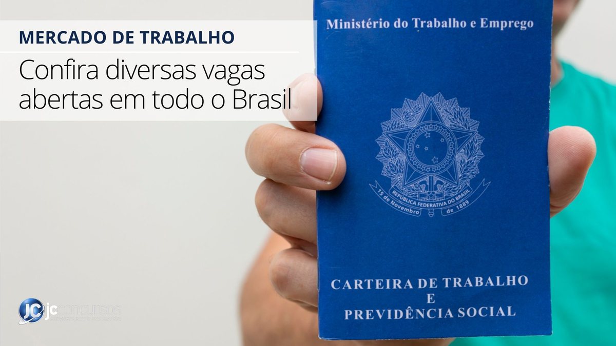 Vagas abertas no Brasil