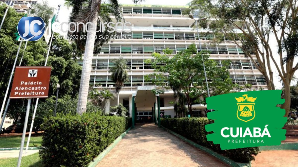 None - Concurso CGM Cuiabá MT: sede da prefeitura Cuiabá MT: Divulgação
