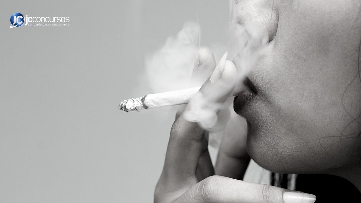 O fumo, ativo ou passivo, pode levar a diversos problemas de saúde - Divulgação/JC Concursos