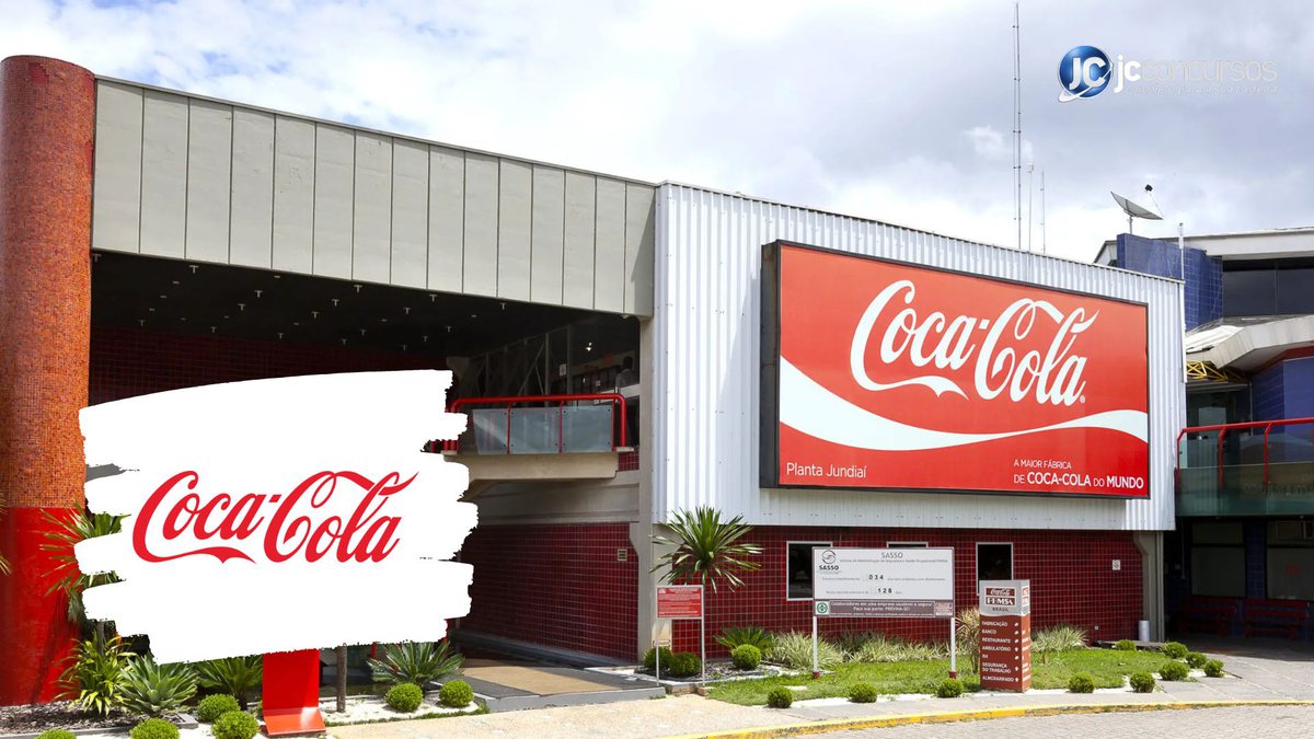 Coca-cola oferece diversas oportunidades de emprego - Divulgação