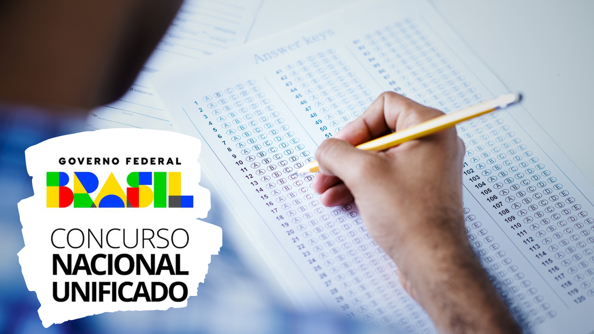None - Concurso Nacional Unificado : caneta preenche a folha de respostas Divulgação
