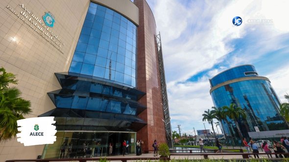 Concurso da Alece: sede da instituição, em Fortaleza