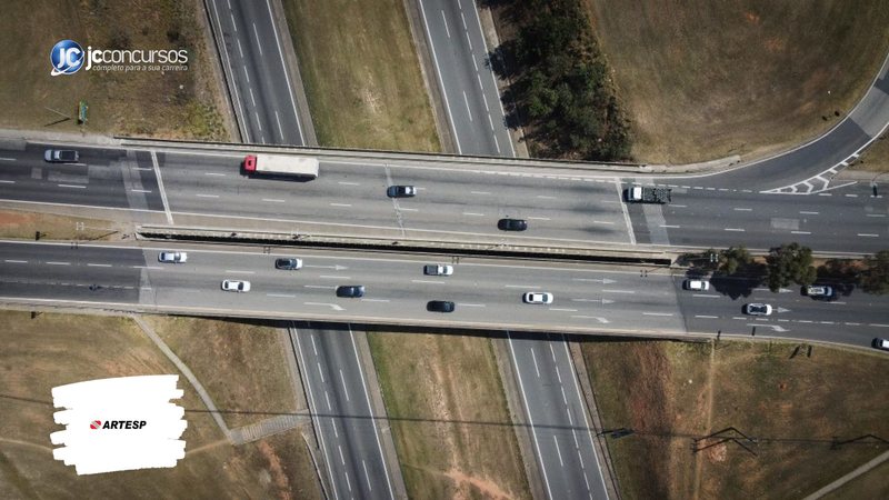 Concurso da Artesp: agência vai ganhar reforço de pessoal para fiscalização da malha rodoviária - Foto: Divulgação/Governo de SP