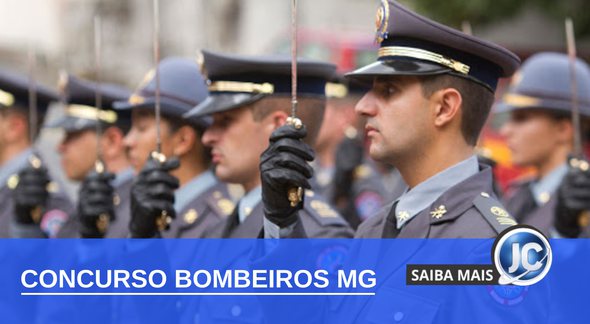 Concurso Bombeiros MG: soldados do corpo de bombeiros MG - Divulgação