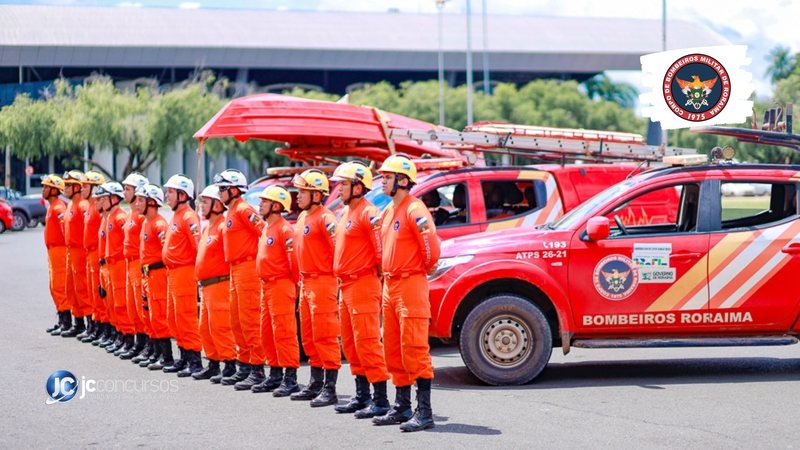 Concurso dos Bombeiros RR: soldados - Divulgação