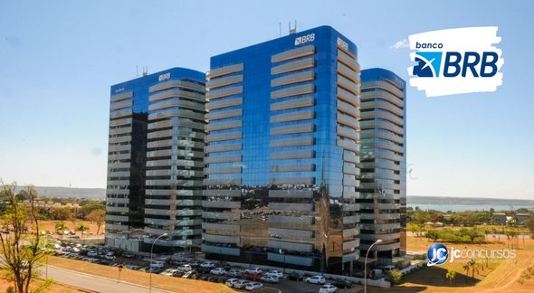Concurso do BRB: edifício-sede do Banco de Brasília, na capital federal - Paulo H. Carvalho/Agência Brasília