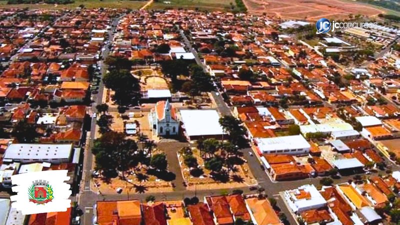 Concurso da Câmara de Ariranha: vista aérea do município