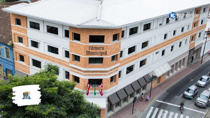 Concurso da Câmara de Blumenau: sede do Poder Legislativo