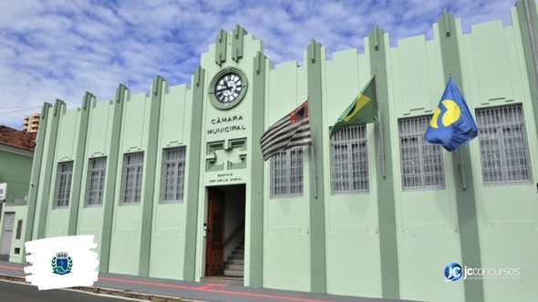 Concurso da Câmara de Botucatu: sede do Poder Legislativo - Foto: Divulgação