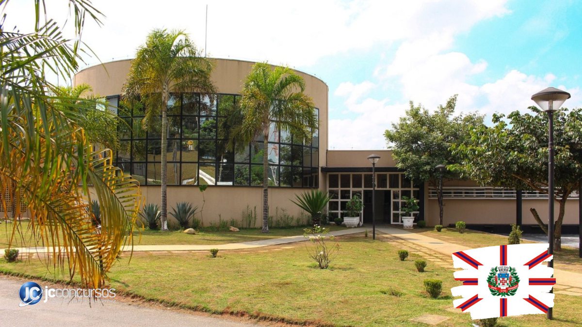 Concurso da Câmara de Cajamar: fachada do prédio do Legislativo - Divulgação