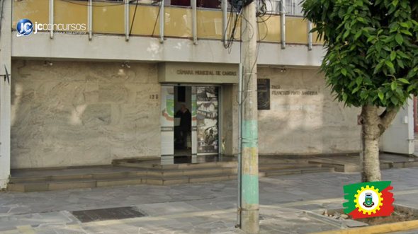 Concurso da Câmara de Canoas RS: fachada do legislativo - Google Street View