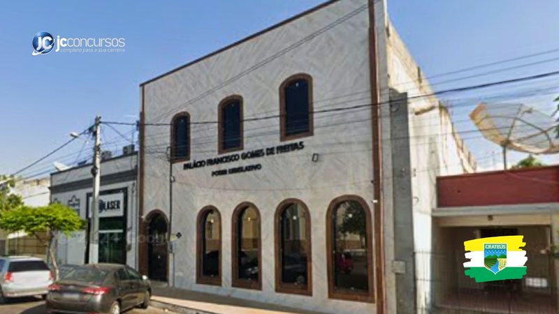 Concurso da Câmara Municipal de Crateús: sede do Legislativo