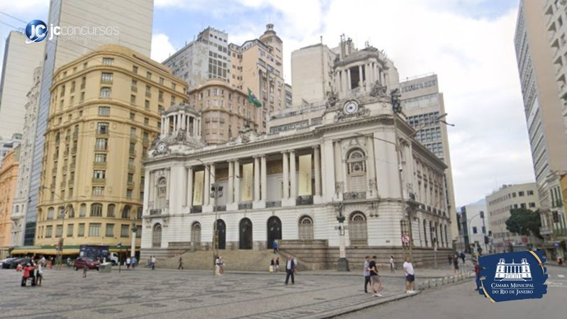Concurso da Câmara do Rio de Janeiro: prédio do Legislativo