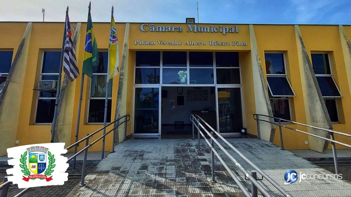 Concurso da Câmara de Embu-Guaçu: fachada do prédio do Legislativo
