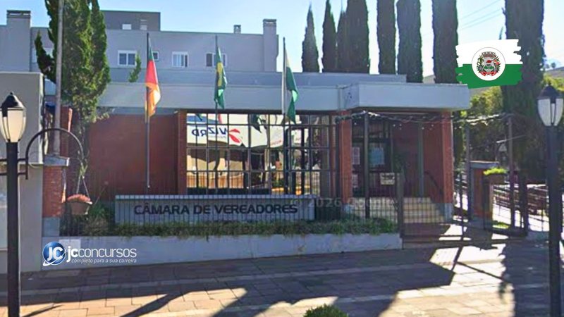 Concurso Câmara de Guaporé RS: sede do Legislativo - Google Street View