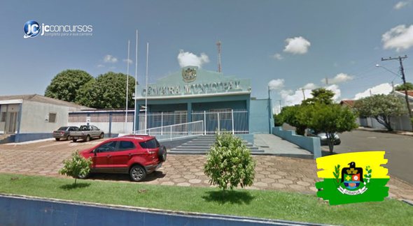 Concurso da Câmara de Itirapuã: fachada do prédio do Legislativo - Google Street View