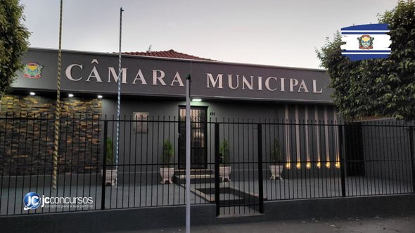 Concurso da Câmara Municipal de Jaborandi SP: sede do Legislativo - Divulgação