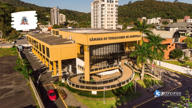 Concurso da Câmara de Joinville: sede do Poder Legislativo