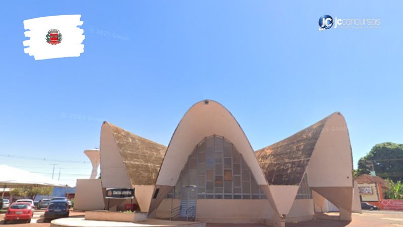 Concurso da Câmara de Miguelópolis: sede do Legislativo - Foto: Google Street View