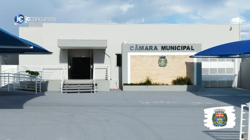 Concurso da Câmara Municipal de Ocauçu SP: sede do Legislativo - Divulgação