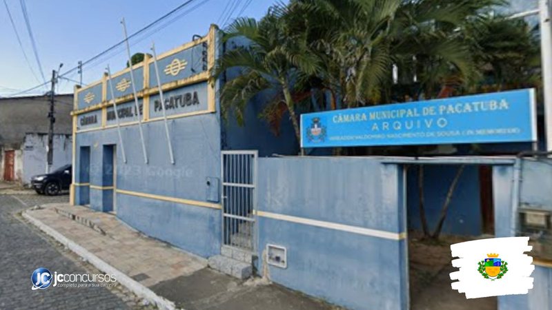 Concurso da Câmara de Pacatuba: sede do Legislativo