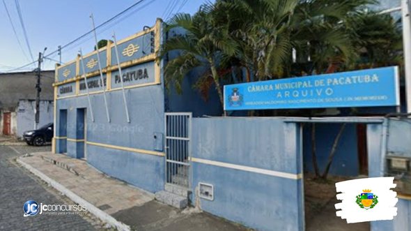 Concurso da Câmara de Pacatuba: sede do Legislativo - Foto: Google Street View