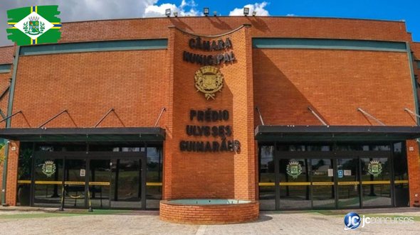 Concurso da Câmara de Paulínia SP: prédio do Legislativo - Divulgação