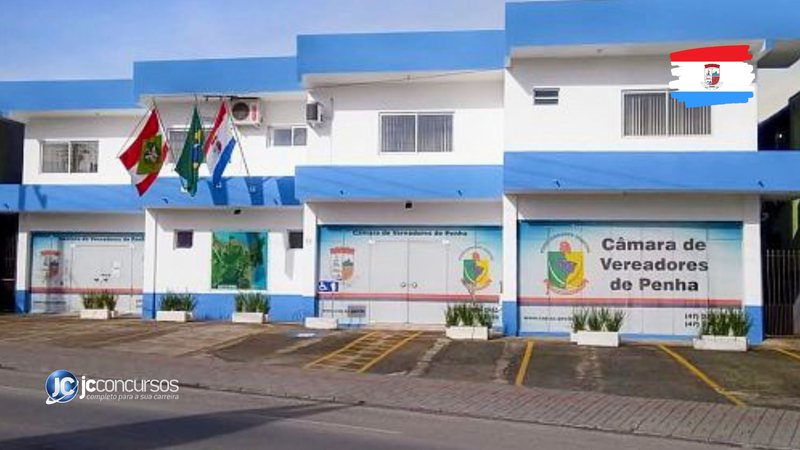 Concurso da Câmara de Penha: sede do Legislativo