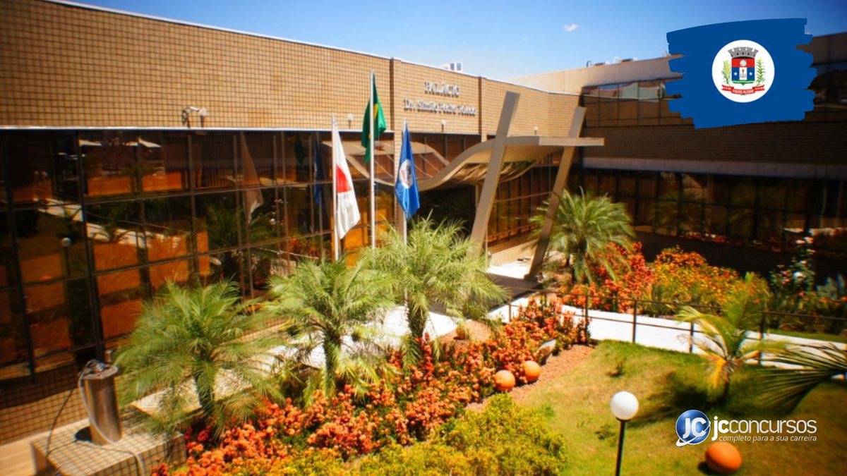 Concurso da Câmara de Pouso Alegre: fachada do prédio do Legislativo