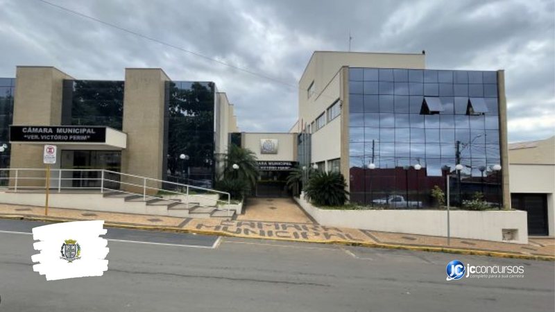 Concurso da Câmara de Rio das Pedras: sede do Poder Legislativo