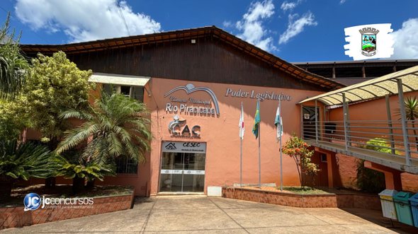 Concurso da Câmara de Rio Piracicaba MG: sede do Legislativo - Divulgação