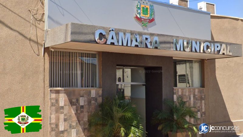 Concurso da Câmara de Riolândia SP: sede do Legislativo